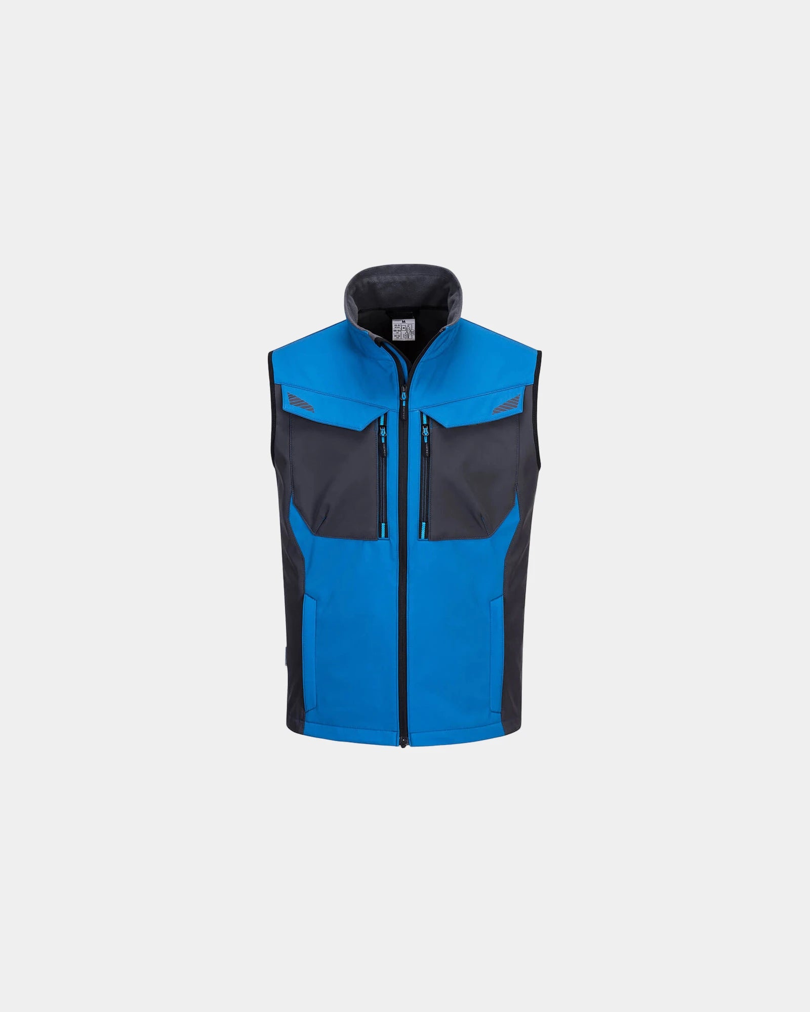 Kamizelka softshell wodoodporna WX3 z nadrukiem - Ciemnoniebieski